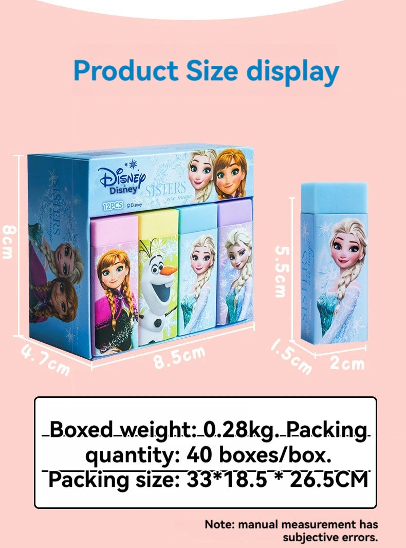Disney Cute Cartoon Elementary School Creative Stationery Marvel Children Eraser Sassafras