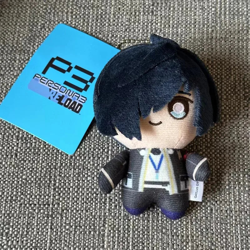 10cm New Persona Plush 25th Anniversary Aegis Joker Amamiya Ren Gorou Akechi Cosplay Anime Plushie Pendant Christmas Gifts