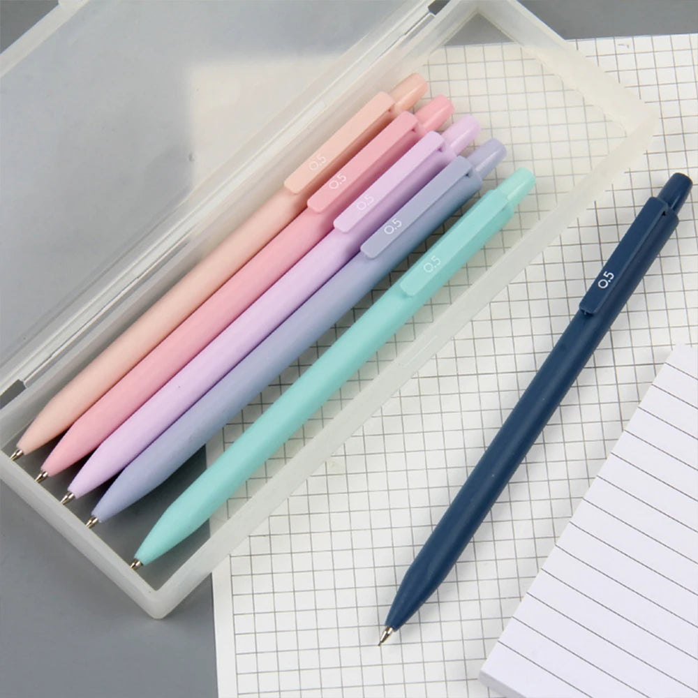 Color Mechanical Pencil 0.5/0.7mm Student Automatic Pencil For Kids Gift School Stationery Office Supplies