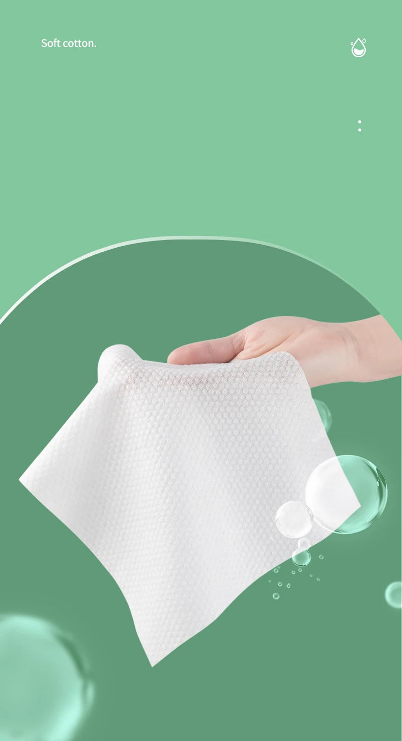 Disposable Wash Face Towel, Clean Face Towel, Make of Cotton, Remove Makeup Towel, Wash Facial Tissue