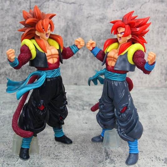 Dragon Ball GT Super Saiyan 4 Anime Figure Goku Vegeta Gogeta SSJ4 Figurine PVC Statue Action Figures Model Collection Toy Gifts