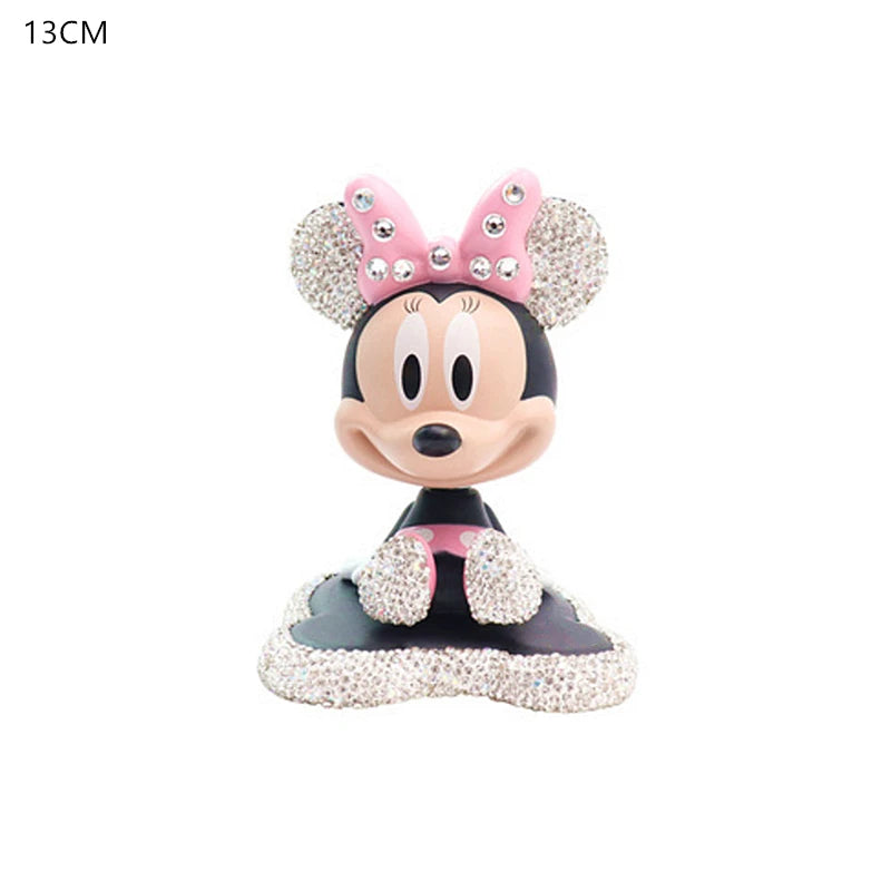 Anime Cartoon Mickey Minnie Action Figure Model Toy Proposal Wedding Decoration Car Ornament Christmas Gift Ffor Boys And Girls