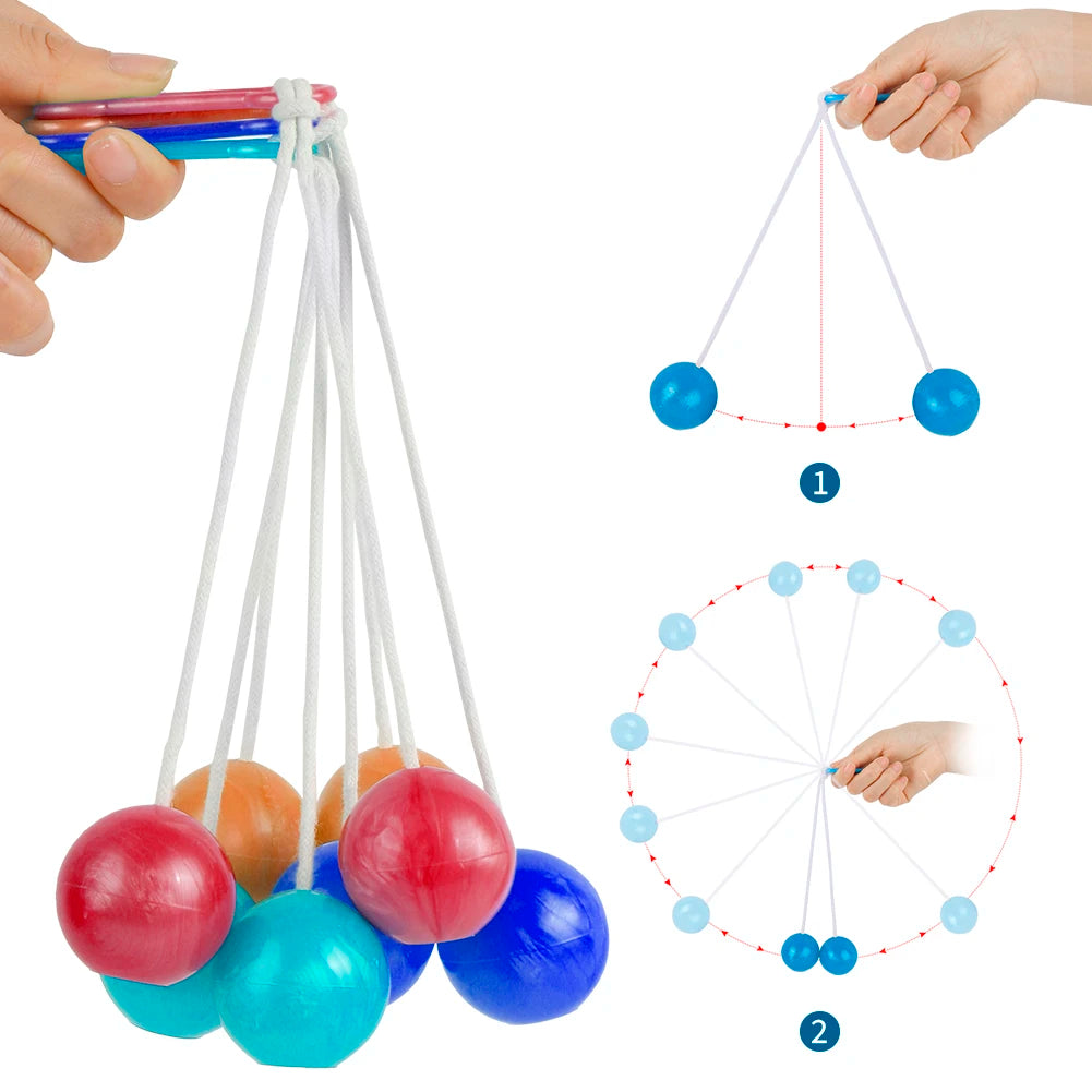 Latto Toy Click Clack Ball Bump Ball Clackers Lato Toy Tok Tok Old School ToyDecompression Ball Pro-clackers Ball