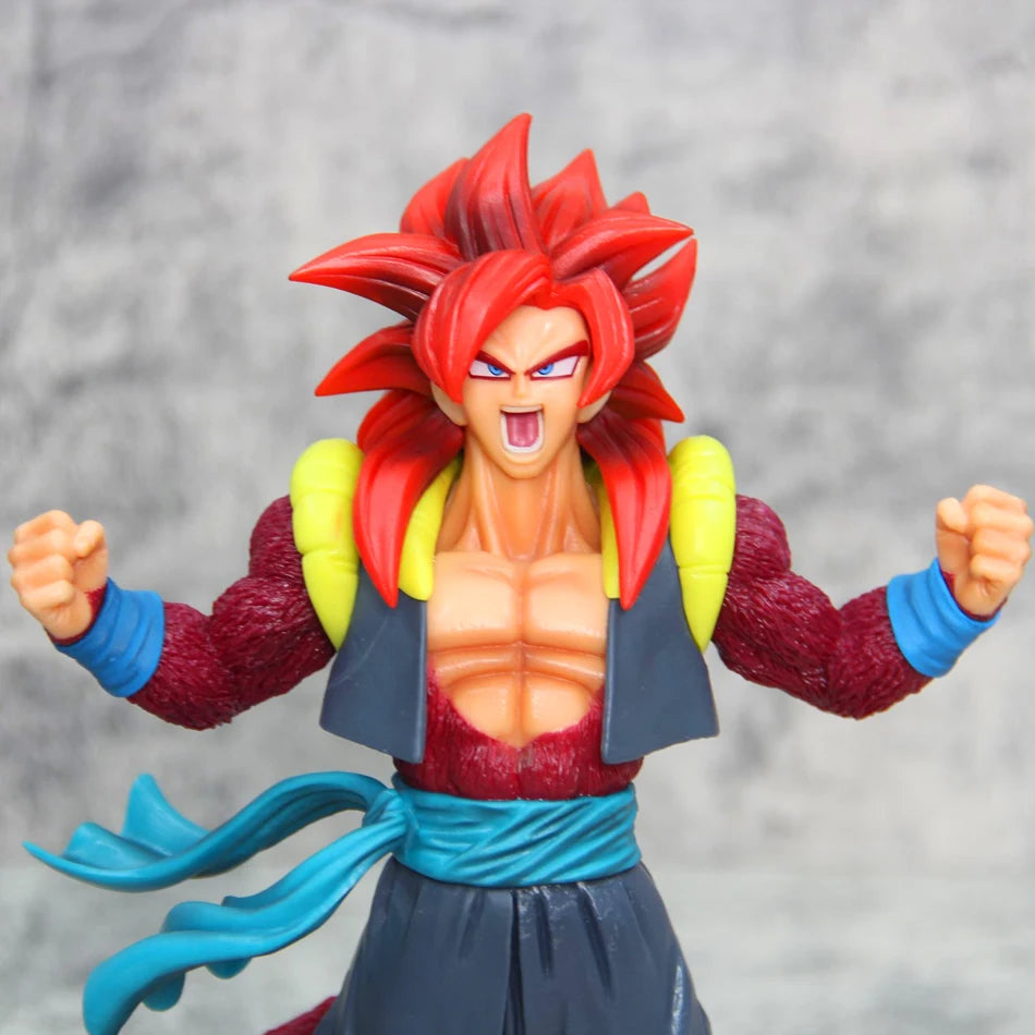 Dragon Ball GT Super Saiyan 4 Anime Figure Goku Vegeta Gogeta SSJ4 Figurine PVC Statue Action Figures Model Collection Toy Gifts