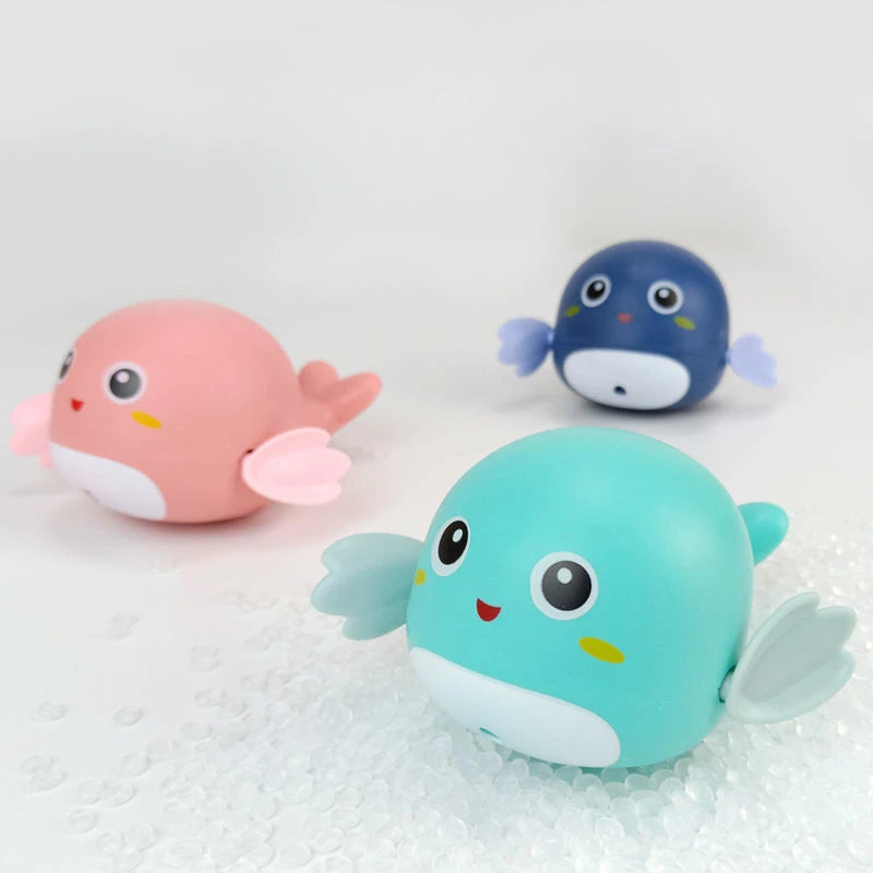 Play Water Swimming Toys Children Kids Bathtub Animals Shower Bath Clockwork Dolls Baby Summer Bathroom Bathing Cute Funny Toy