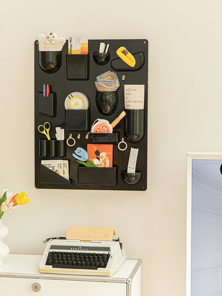 Storage Rack for Wall Holder Offices Kitchens Organizer Workshops Bathrooms Children's Rooms Different  Shapes Size Hooks Clips