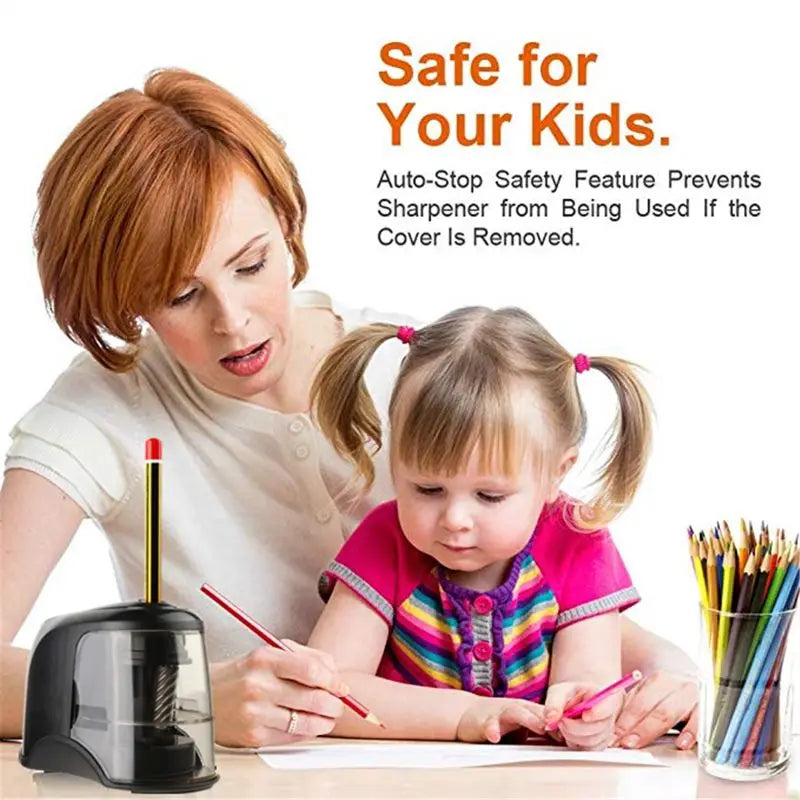 Multi-purpose Electric Pencil Sharpener Pencil Sharpening Tools Children Boys Girls Student Class Rewards Gifts Supplies