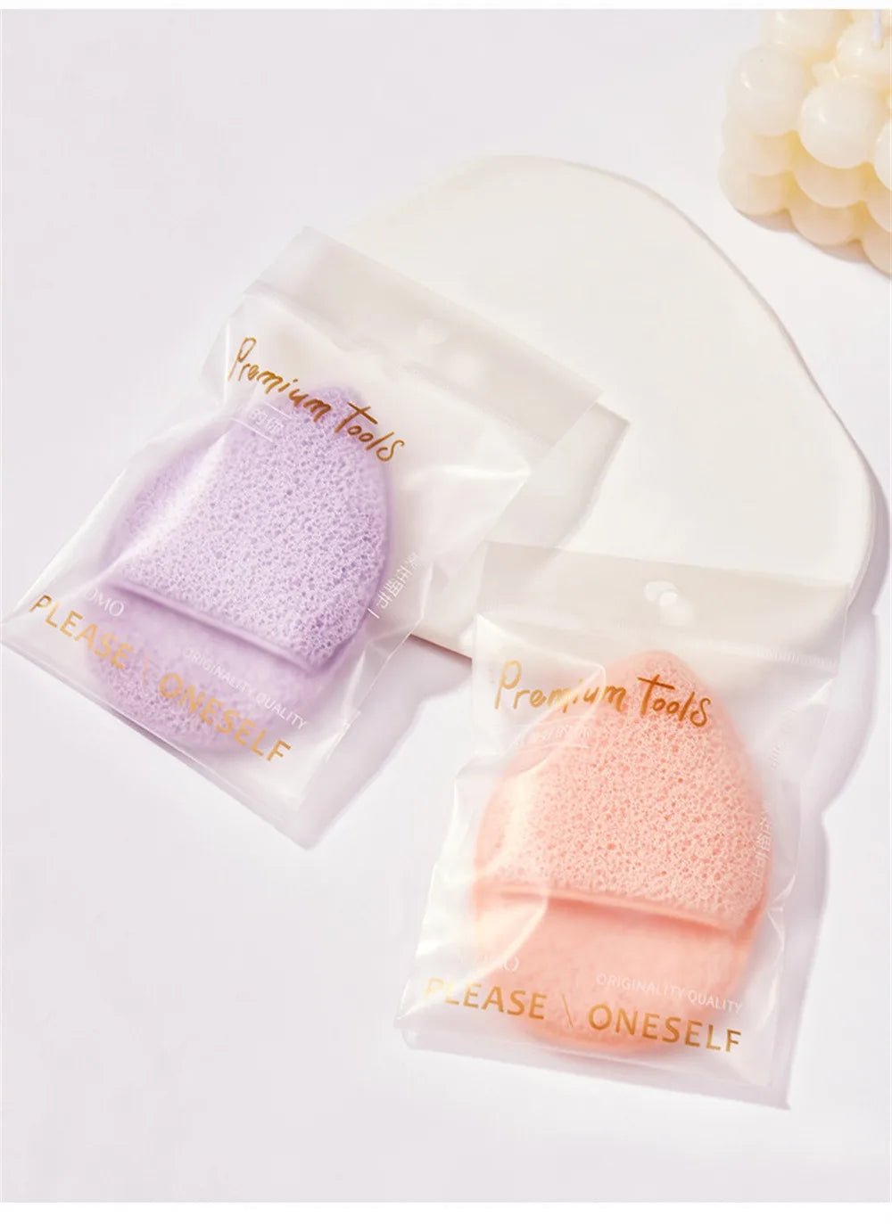 2/4/6PCS Sponge Face Wash Durability Gentle And Skin-friendly Glover Gentle Skin Care Tools Gentle Face Wash Deep Cleaning