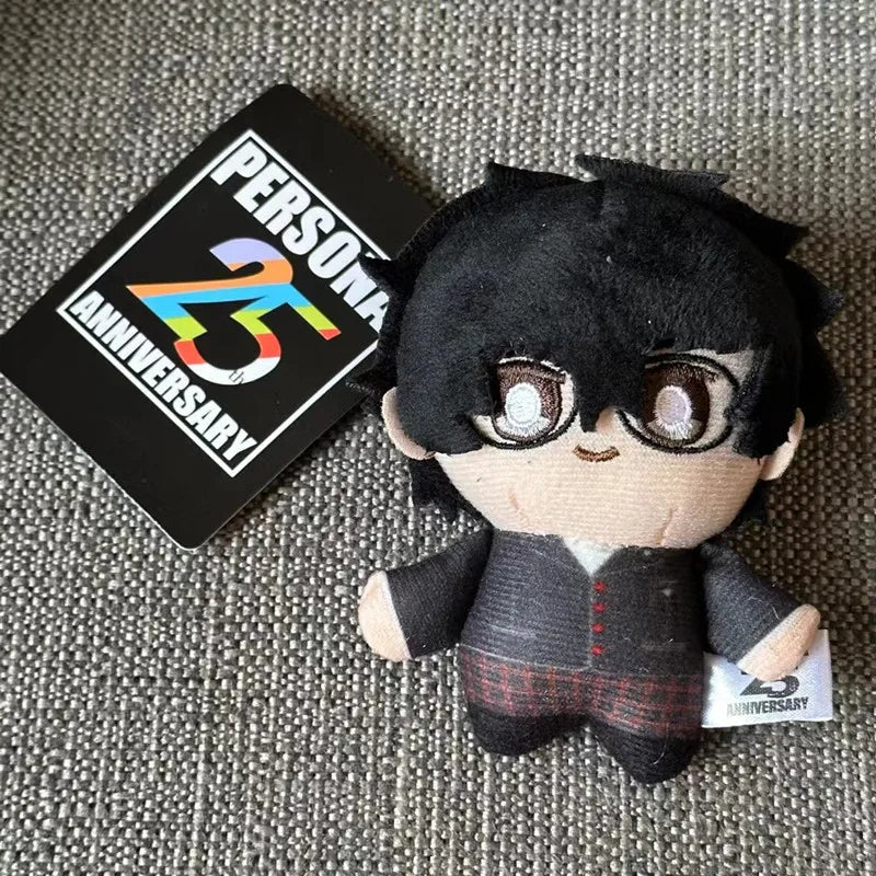 10cm New Persona Plush 25th Anniversary Aegis Joker Amamiya Ren Gorou Akechi Cosplay Anime Plushie Pendant Christmas Gifts