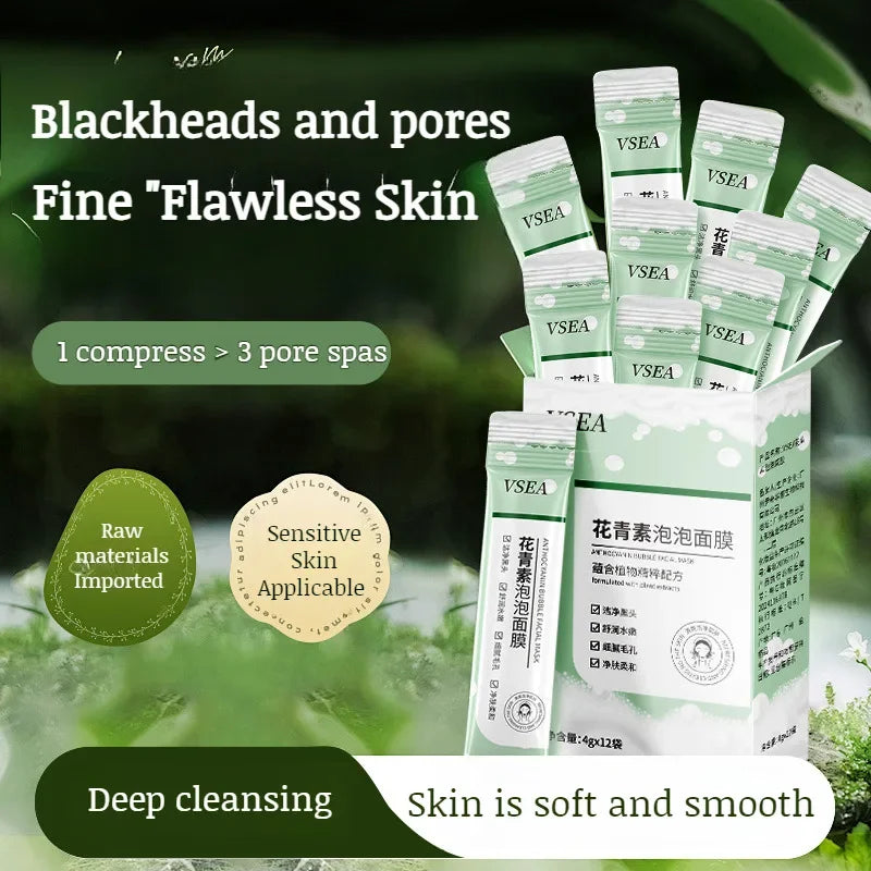 Pore Cleansing Mask Bubble Mask Blackhead Removal Clarifying Hydration Cleansing Beauty facial skin care tools