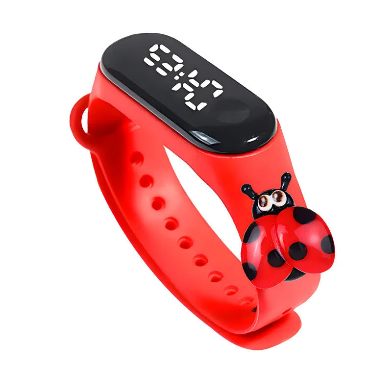 Waterproof Sports Watch for Kids Cartoon Dinosaur Unicorn Toys Children Led Digital Electronic Watch for Boys Girls Bracelet