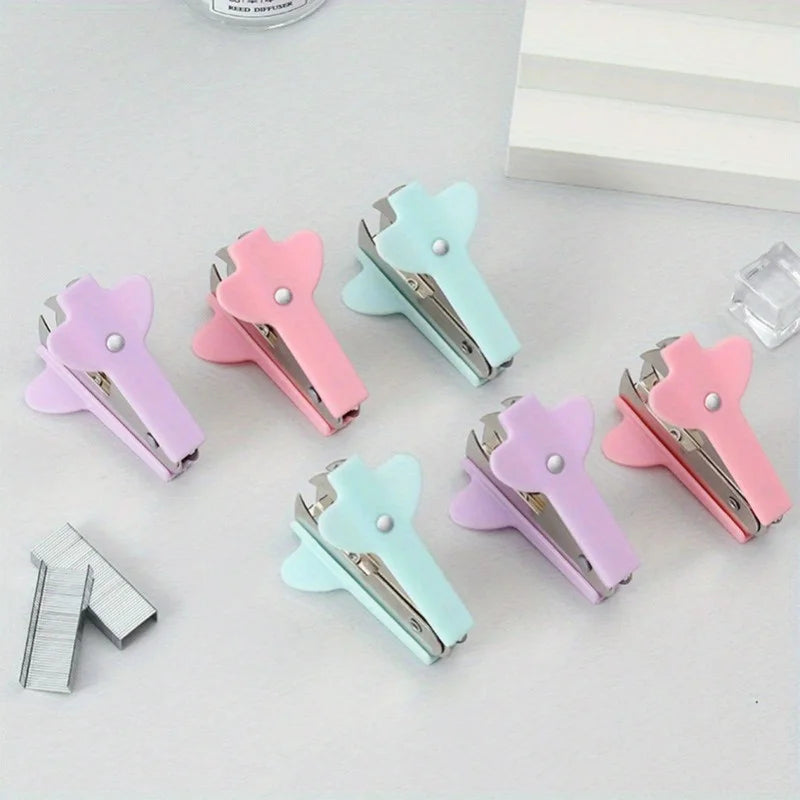 Random Colors Office Desktop Staples Stapler Remover Stationery Tools Staple Remover for Office Desk Accessories