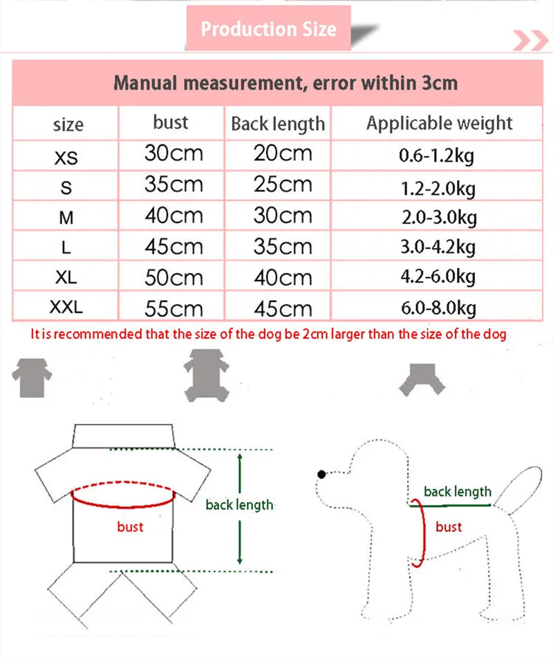Dog Pajamas Pet Clothes for Small Dogs Cat Overall Suit Dog Puppy Jumpsuit for Dogs Chihuahua Sleepingwear Pet Clothing Coat