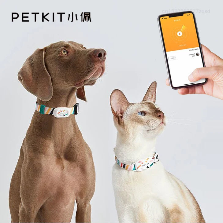 PETKIT fit 3 Smart Pet Collars Tag Bluetooth Remote Control Waterproof Activity & Sleeping Monitor for Dog Cat Pet Supplies