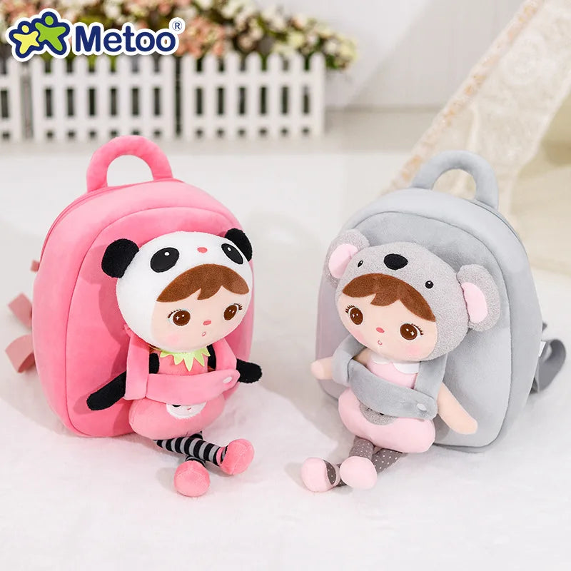 Plush Backpack Metoo Doll Kids Toys Stuffed Rabbit Plush Toys For Girls Newborn Baby School Shoulder Bag In Kindergarten