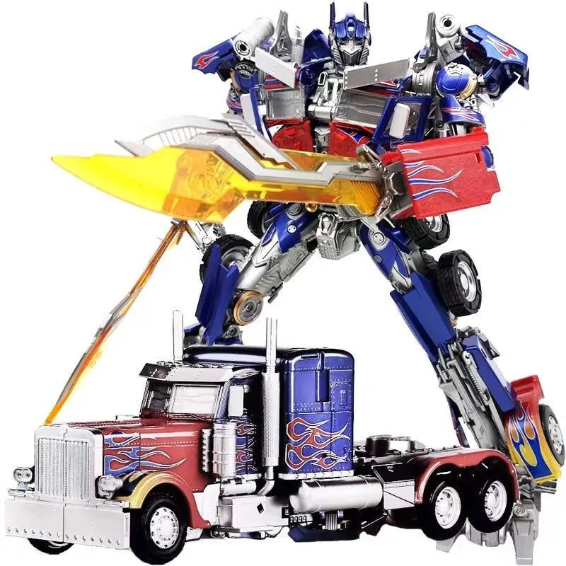 Transformation Toys Optimus Primal BMB LS03 LS03F LS03L AOYI Black Apple OP Commander Action Figurine Robot Model Alloy Gifts