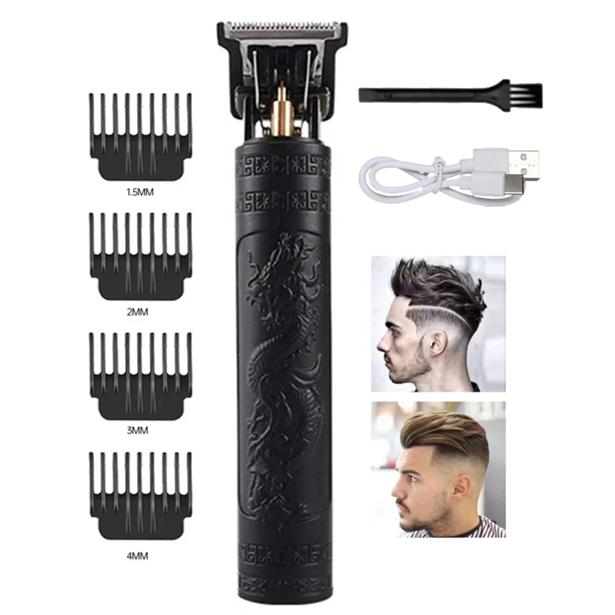 Vintage Hair Cutting Machine For Men Electric Hair Clippers Hair Cutting Machine Kit Beard Trimmer Body Hair Beard Shaving