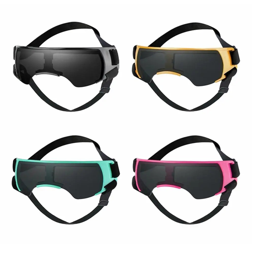 Dog Goggles Dog Sunglasses Adjustable Strap for Small Breed UV Protection Eyewear for Small Dog puppy Outdoor Riding Driving