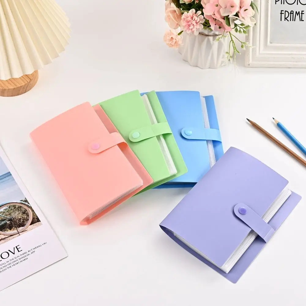 Large-capacity 100 Bills Collection Album Dustproof Waterproof Pocket Storage Book Inner Leaf Korean Style Money Storage Book