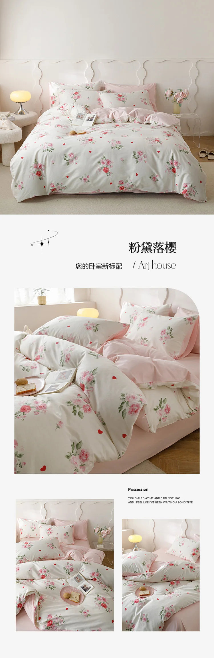 Home Textile Water Wash 3 Piece Bedding Set, Summer and Winter Blanket, Large Sheet Bed Bed Sheets and Pillowcases Bed Set