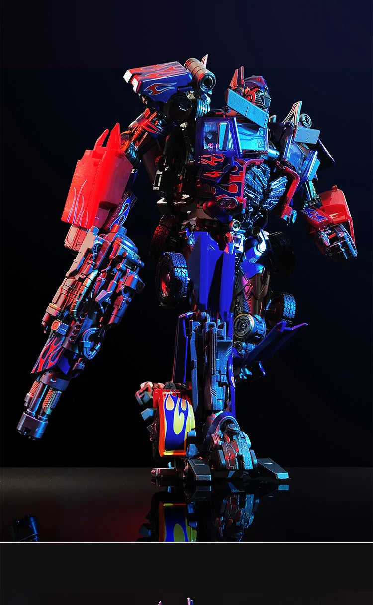 Transformation Toys Optimus Primal BMB LS03 LS03F LS03L AOYI Black Apple OP Commander Action Figurine Robot Model Alloy Gifts