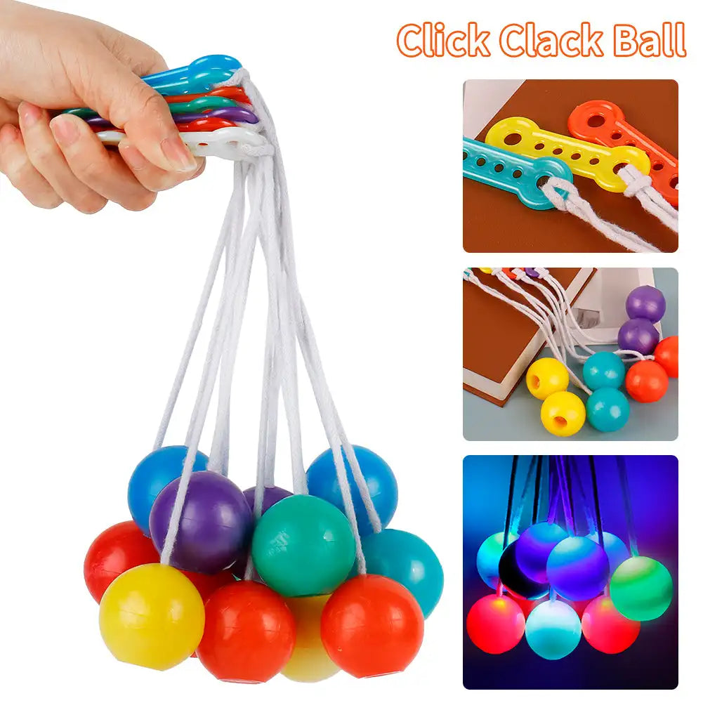 Latto Toy Click Clack Ball Bump Ball Clackers Lato Toy Tok Tok Old School ToyDecompression Ball Pro-clackers Ball