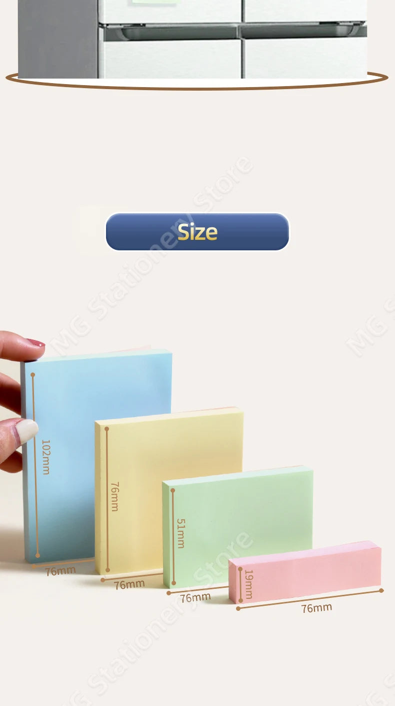 M&G Posted It Sticky Note Pads Colorfull Notepad Posits bookmark Memo pad Index Tabs Page Marker School Stationery Office Supply