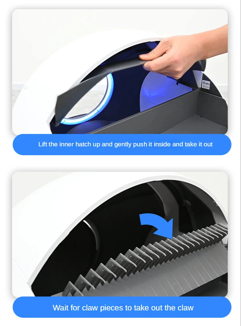 Elspet Automatic Cat Toilet Replacement Rake Cat Litter Box Accessories Cat Litter Shovel Rake Pet Products Arenero Autolimpieza