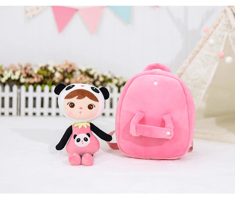 Plush Backpack Metoo Doll Kids Toys Stuffed Rabbit Plush Toys For Girls Newborn Baby School Shoulder Bag In Kindergarten