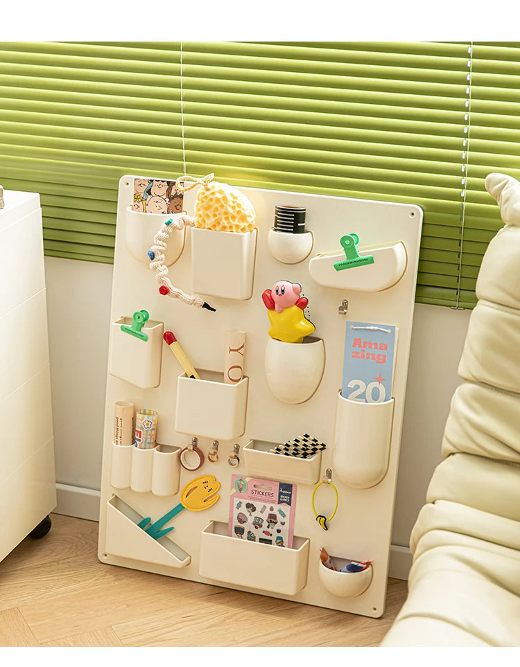 Storage Rack for Wall Holder Offices Kitchens Organizer Workshops Bathrooms Children's Rooms Different  Shapes Size Hooks Clips
