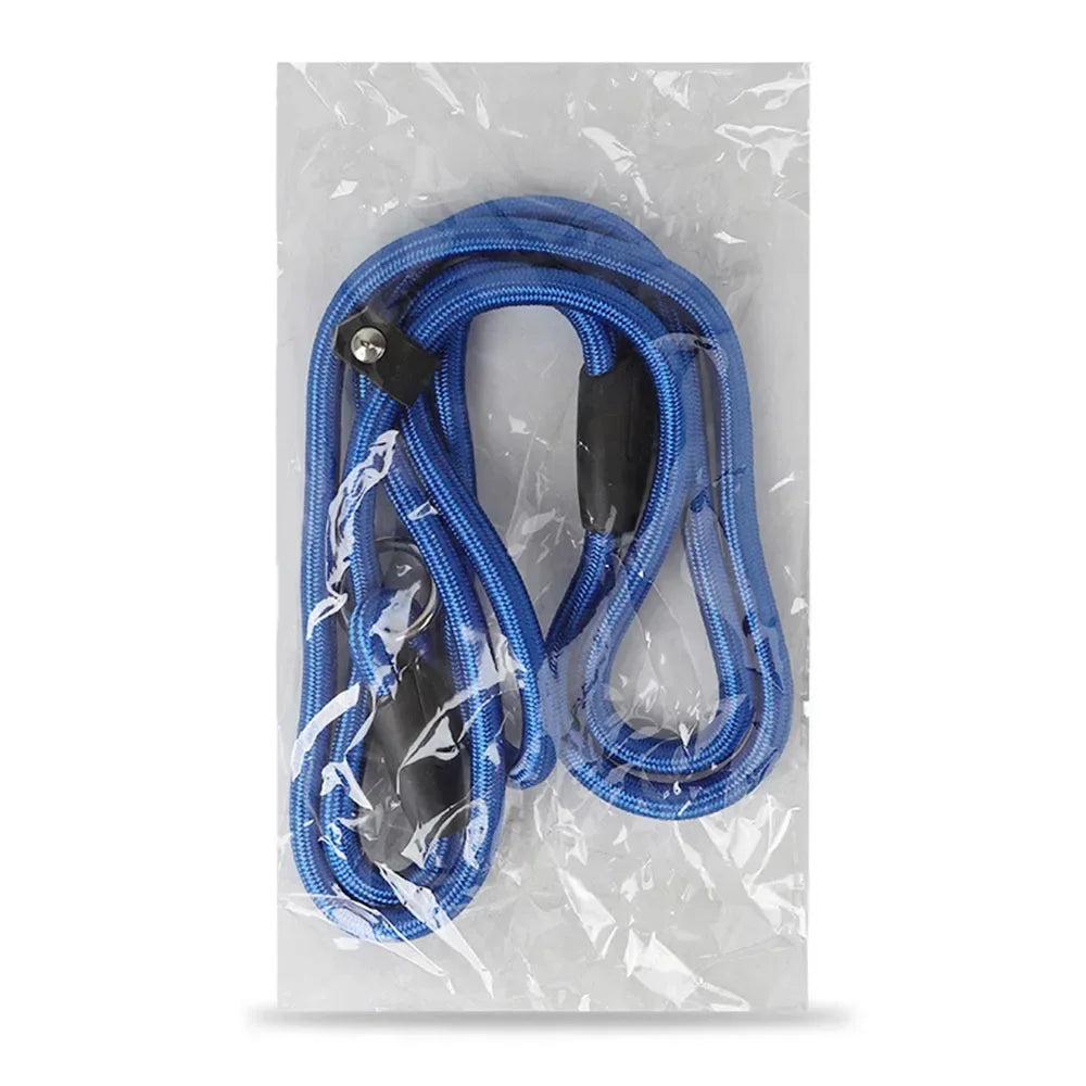 Dog Leash Slip Chains Collar Leads Strong Heavy Duty Nylon Rope No Pull Pet Training Leash for Small Dogs Puppy Traction Rope