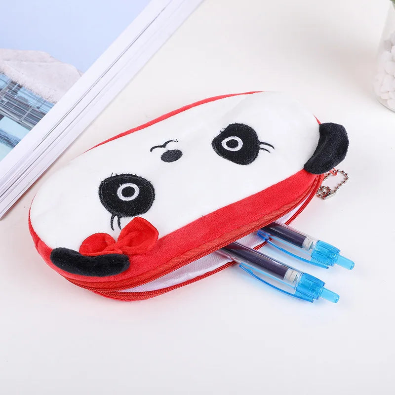 20pcs/lot Pokemon Sanrio Stitch Plush Pencil Case Cute Pencil Box Coin Purse Stationery Pouch Cosmetic Bag School Supply