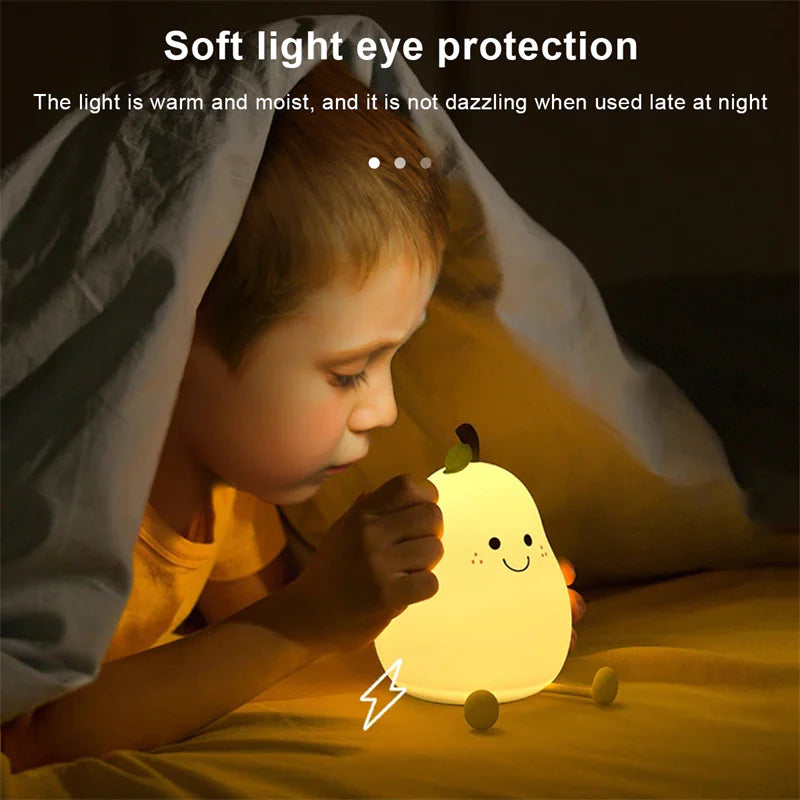 Pear Fruit Night Light