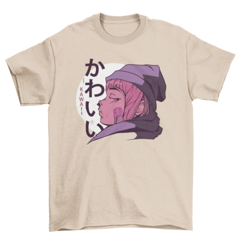 Kawaii Girl Anime T-shirt