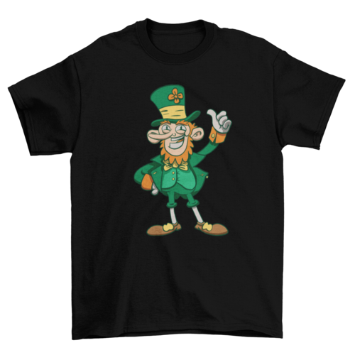 Irish leprechaun t-shirt design