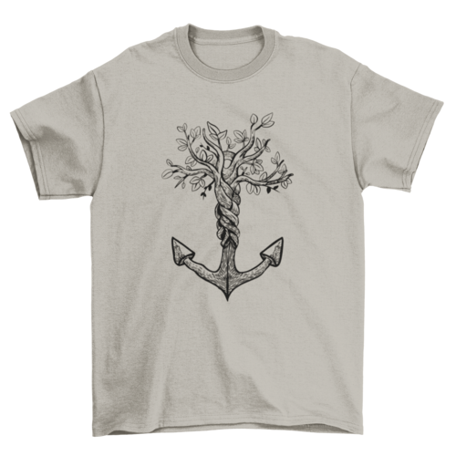 Anchor tree t-shirt