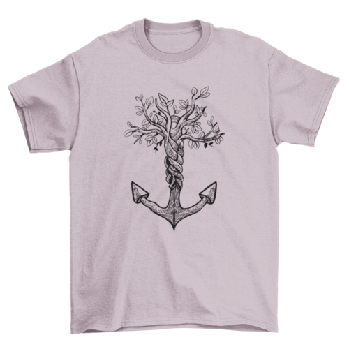Anchor tree t-shirt