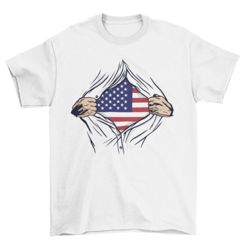 United States open shirt t-shirt