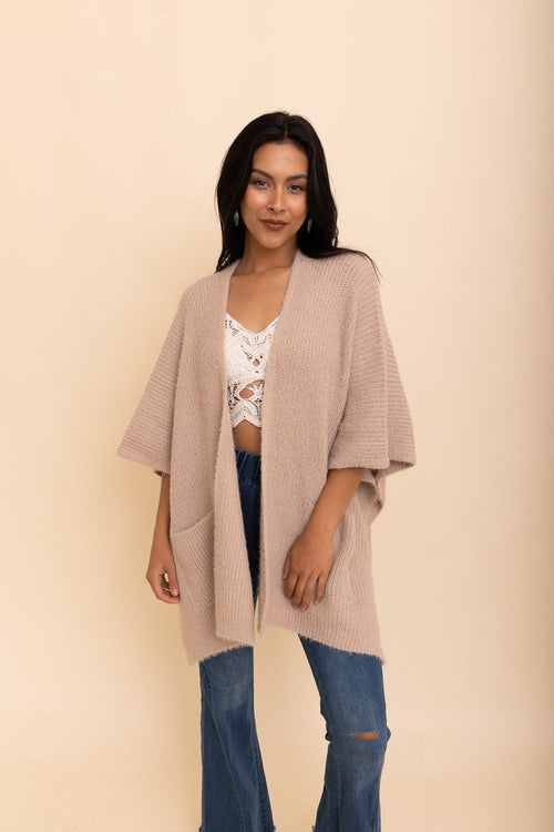 Relax & Chill Summer Nights Boucle Cardigan