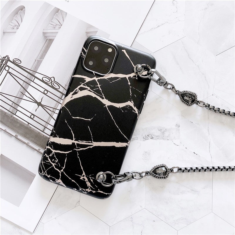 Bronzing Marble Pattern Can Diagonally Span The Phone Case