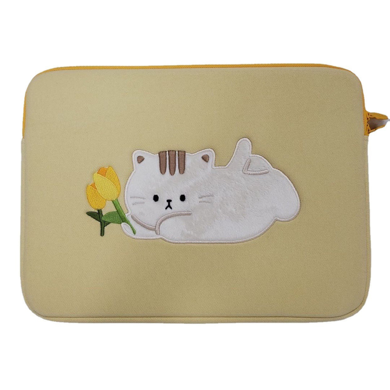 Bamtoree Tulip Kitten Laptop Tablet Storage Bag