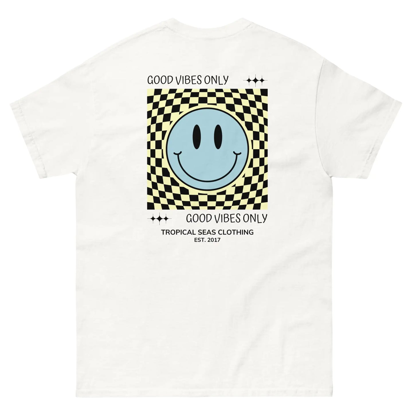 Men's Good Vibes Smiley Face classic tee