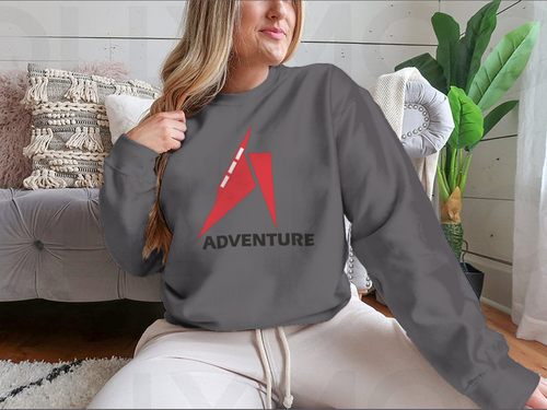 Adventure Artistic Logo Design for Sweatshirt