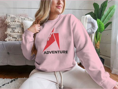 Adventure Artistic Logo Design for Sweatshirt