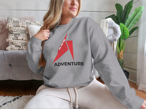 Adventure Artistic Logo Design for Sweatshirt