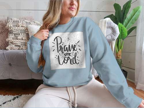 Praise The Lord Inspirational And Motivational Quote Design for