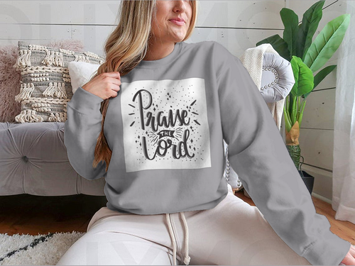 Praise The Lord Inspirational And Motivational Quote Design for