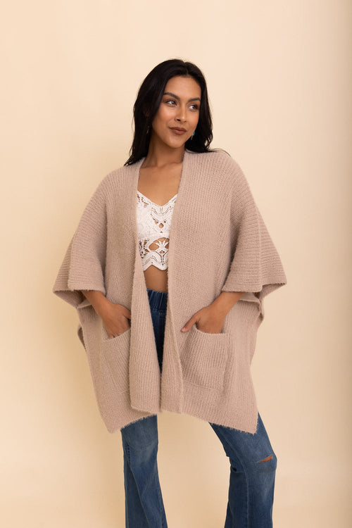 Relax & Chill Summer Nights Boucle Cardigan