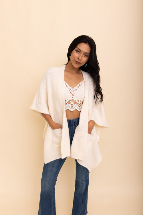 Relax & Chill Summer Nights Boucle Cardigan